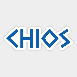 Chios Sticker